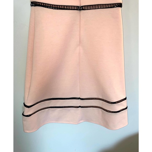 ASOS size 2 sleeveless pink midi dress cut out detail 0038 - Picture 8 of 11